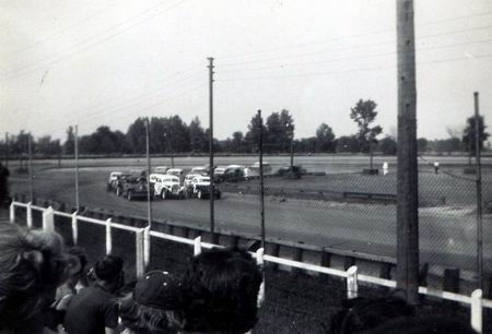 Mt. Clemens Race Track - Fourth Turn Mcrt 1955 (newer photo)